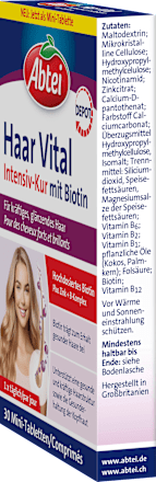 Haar Vital Intensiv-Kur Mini-Tabletten 30 St Abtei