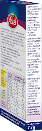 Haar Vital Intensiv-Kur Mini-Tabletten 30 St Abtei