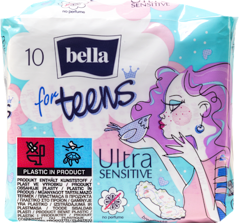 Absorbante igienice sensitive bella for teens