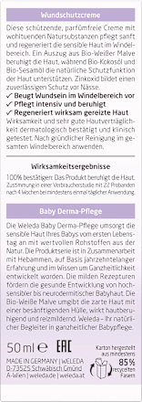 Wundschutzcreme Baby Derma weiße Malve  WELEDA baby