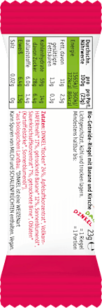 Fruchtriegel Banane & Kirsche, ab 1 Jahr (4x23 g) Freche Freunde