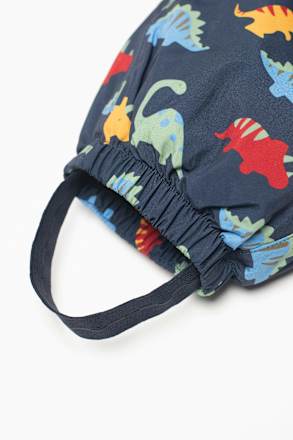 Schneeanzug mit Dino-Muster, blau, Gr. 98/104 Dimo