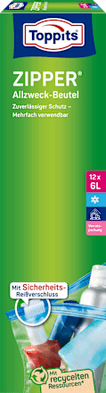 Zipper Allzweckbeutel 6 L Toppits