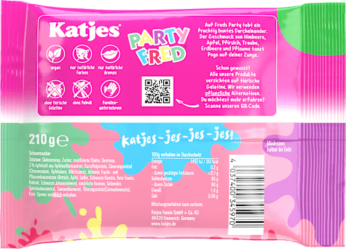 Fruchtgummi Party Fred Katjes