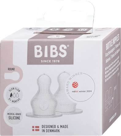 Anti-kolik cucelj, silikon - počasen pretok, 0m+ BIBS