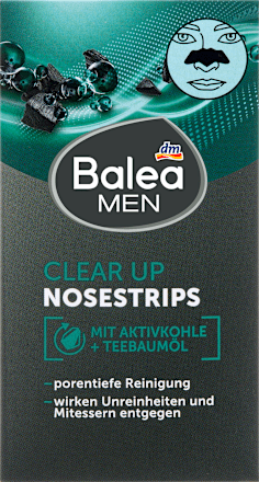 Nosestrips Clear-Up Balea MEN