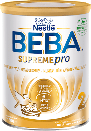 Následná dojčenská mliečna výživa SUPREMEpro 2 BEBA