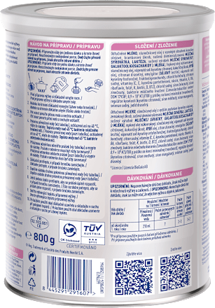 Mliečna výživa pre malé deti EXPERTpro Sensitive BEBA