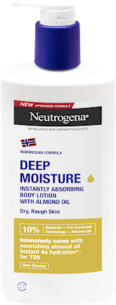 Hĺbkovo hydratačné telové mlieko s olejom Neutrogena