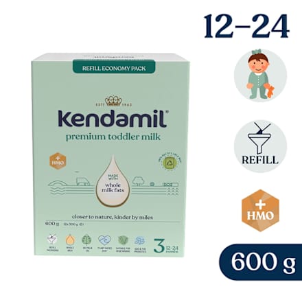 pokračovací mléčná kojenecká výživa 3 Premium +HMO 12m Kendamil