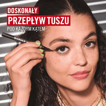 Eyeliner precyzyjny, matowy i wodoodporny Wonder'Ink Precision Eyeliner 002 Spiced Chestnut RIMMEL LONDON
