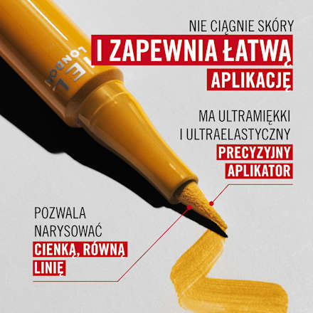 Eyeliner precyzyjny, matowy i wodoodporny Wonder'Ink Precision Eyeliner 002 Spiced Chestnut RIMMEL LONDON