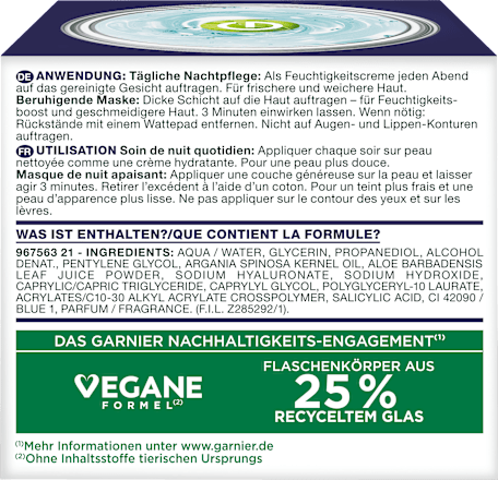 Nachtcreme Gel Hyaluron Barrier Repair GARNIER