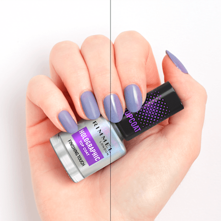 Top do paznokci Holographic Top Coat RIMMEL LONDON