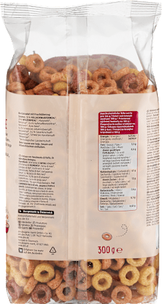 Knuspermüsli, Fruchtringe dmBio