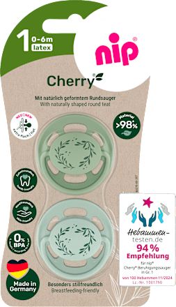 Cherry dude varalice – zelene, 0 – 6 mj nip