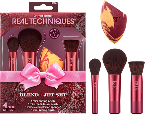 Poklon-paket Blend + Jet Set REAL TECHNIQUES