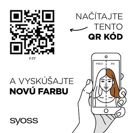 Farba na vlasy - 7-77 žiarivo medený Syoss Oleo Intense