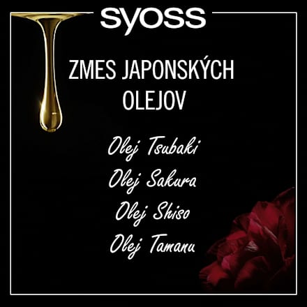 Farba na vlasy - 7-77 žiarivo medený Syoss Oleo Intense