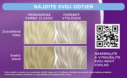 Farba na vlasy - 9.5-1 striebroplavá Palette INTENSIVE COLOR CREME