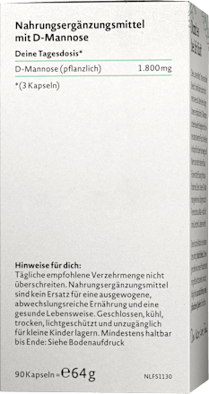 D-Mannose Kapseln Nature Love