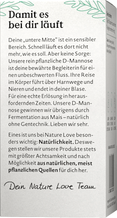 D-Mannose Kapseln Nature Love