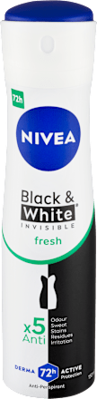 Dámsky antiperspirant v spreji Invisible Black & White Fresh NIVEA