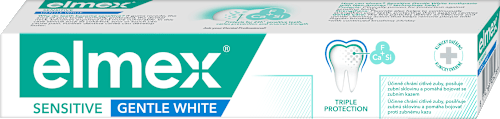 Zubná pasta Sensitive Gentle White elmex