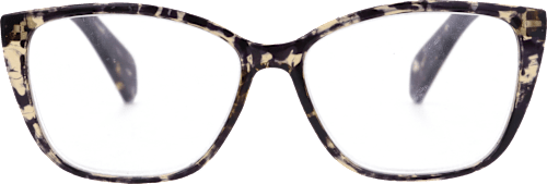 Fertig-Lesebrille Cateye demi bunt +3,00 Visiomax