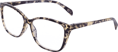 Fertig-Lesebrille Cateye demi bunt +3,00 Visiomax