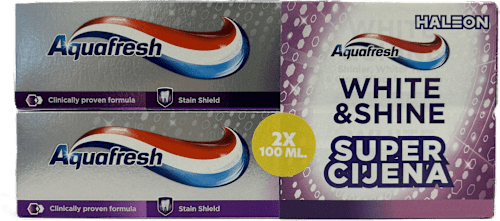 Pasta za zube White&Shine - duo pakiranje Aquafresh
