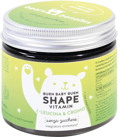 Burn baby burn Shape vitamin Bears with benefits
