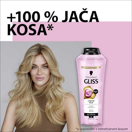 Šampon za kosu Liquid Silk Schwarzkopf GLISS
