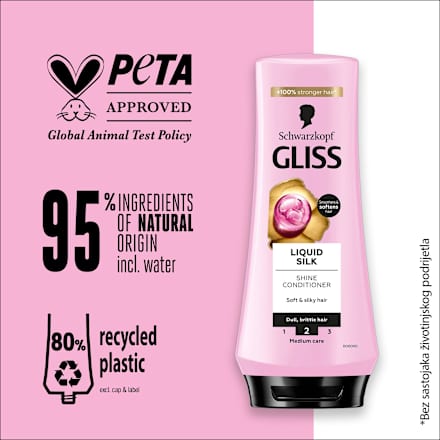 Regenerator za kosu Liquid Silk Schwarzkopf GLISS