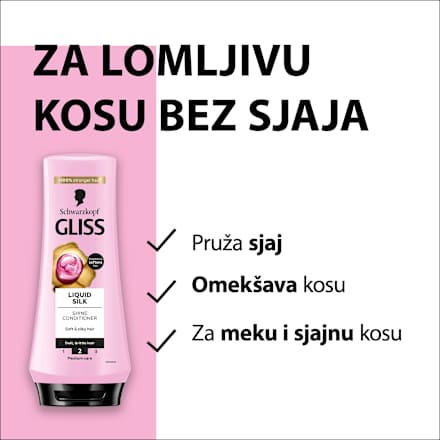 Regenerator za kosu Liquid Silk Schwarzkopf GLISS