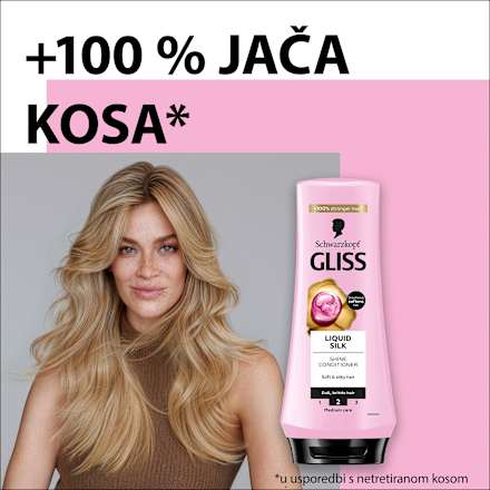 Regenerator za kosu Liquid Silk Schwarzkopf GLISS
