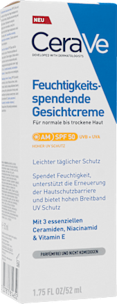 CeraVe Gesichtscreme feuchtigkeitsspendend SPF 50 CeraVe