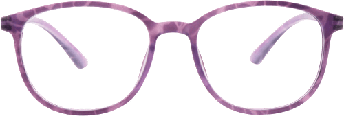 čtecí brýle levandulové +1,5 Dp visiomax