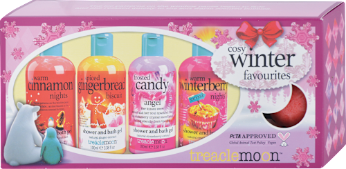 Darčekové balenie cosy winter favourites treaclemoon