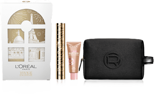 Pochette make-up LE VOYAGE ENCHANTE - Mascara Panorama+Lumi Glotion L'ORÉAL PARiS