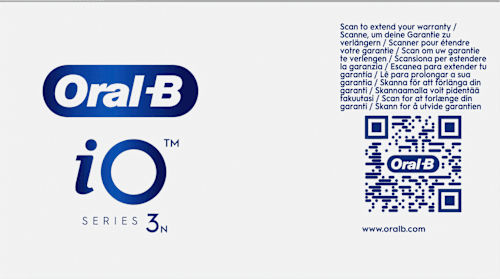 Elektrische Zahnbürste iO Series 3 ice blue Oral-B