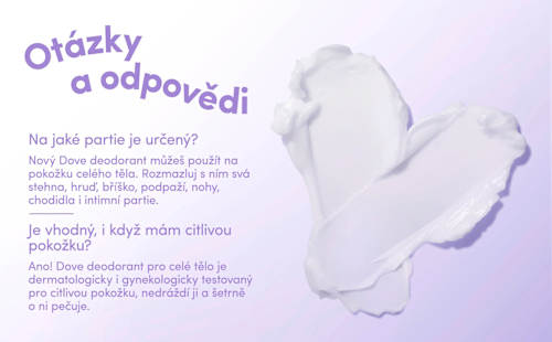 whole body deodorant sprej Lavender&Chamomile  Dove