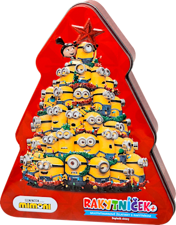 multivitaminové želatinky s rakytníkem Vánoční stromeček Mimoni TEREZIA