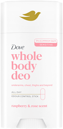 whole body deodorant stick Raspberry&Rose Dove