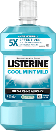 Mundspülung Cool Mint milder Geschmack Listerine