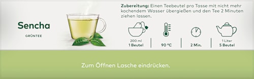 Grüner Tee Sencha (20 Beutel) LEBENSBAUM