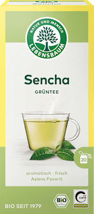 Grüner Tee Sencha (20 Beutel) LEBENSBAUM
