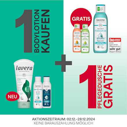 Bodylotion Barrier Balance lavera NATURKOSMETIK