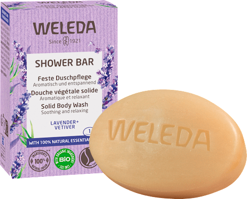 feste Dusche Lavender + Vetiver WELEDA