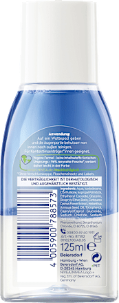 Augen Make-up Entferner double effect NIVEA
